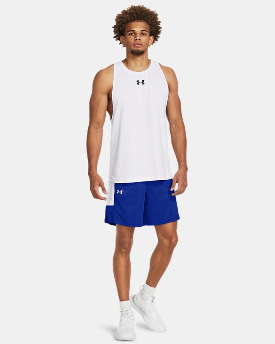 Men's UA Zone 7" Shorts in Blue image number 2